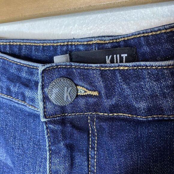 Kut From The Kloth Gidget Fray Blue Denim Jean Short Cut off Shorts Women’s 20W - Picture 5 of 13